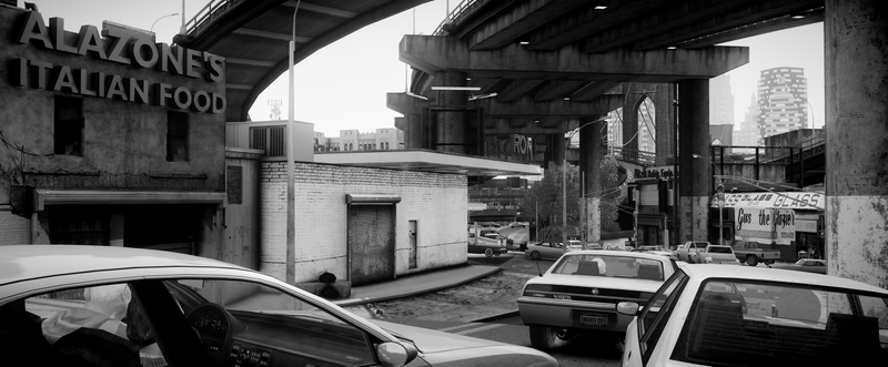 Illustration for article titled Grand Theft Auto IV Looks Marvelous in Black and White